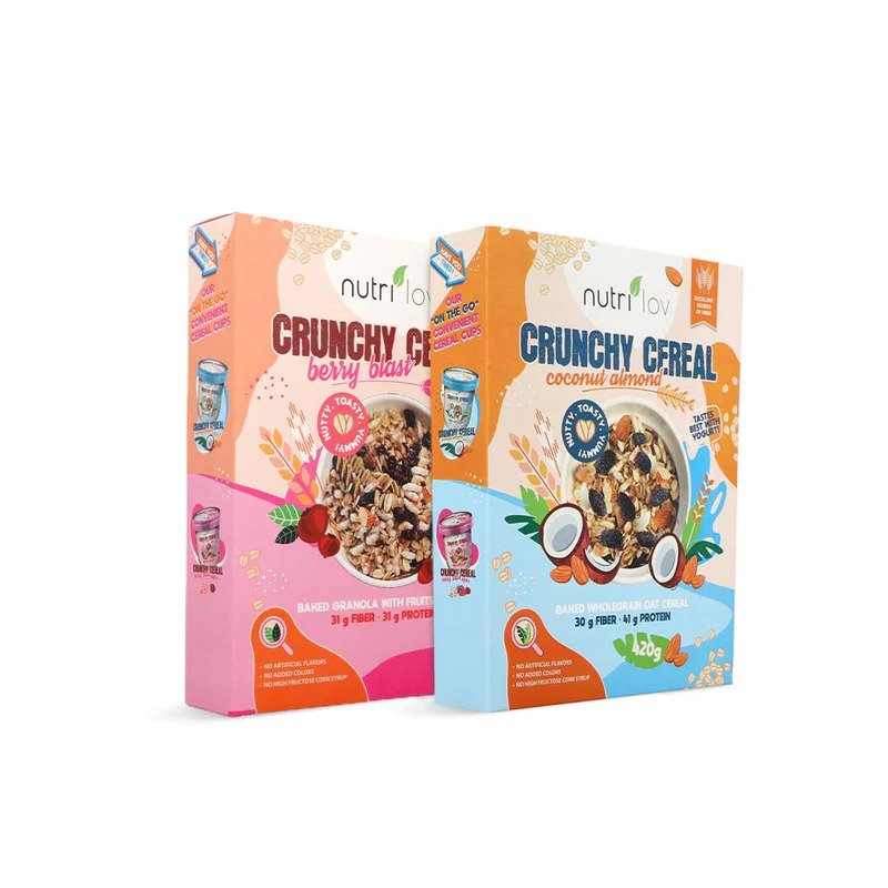 Cereal packaging boxes