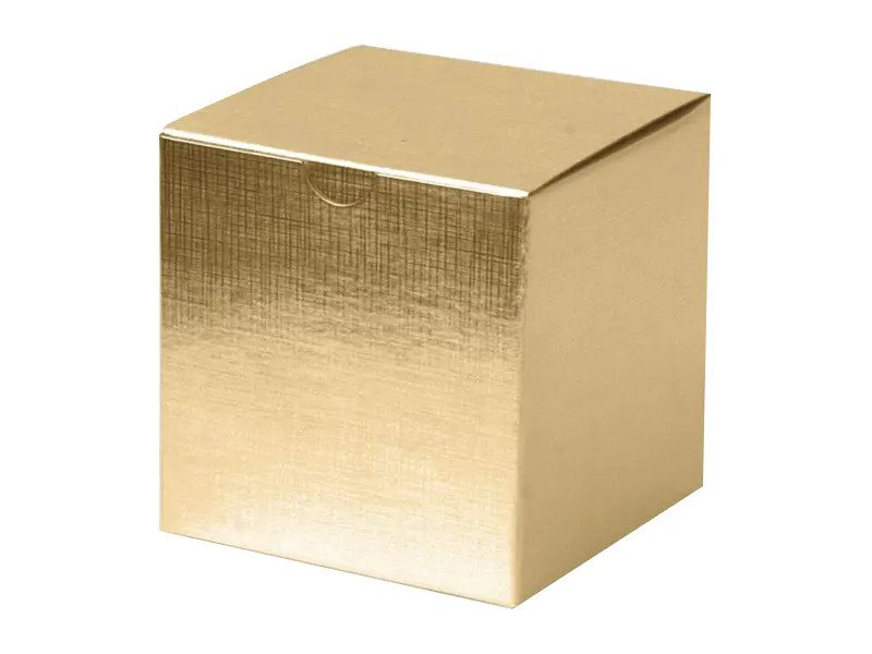 Gold foil packaging boxes