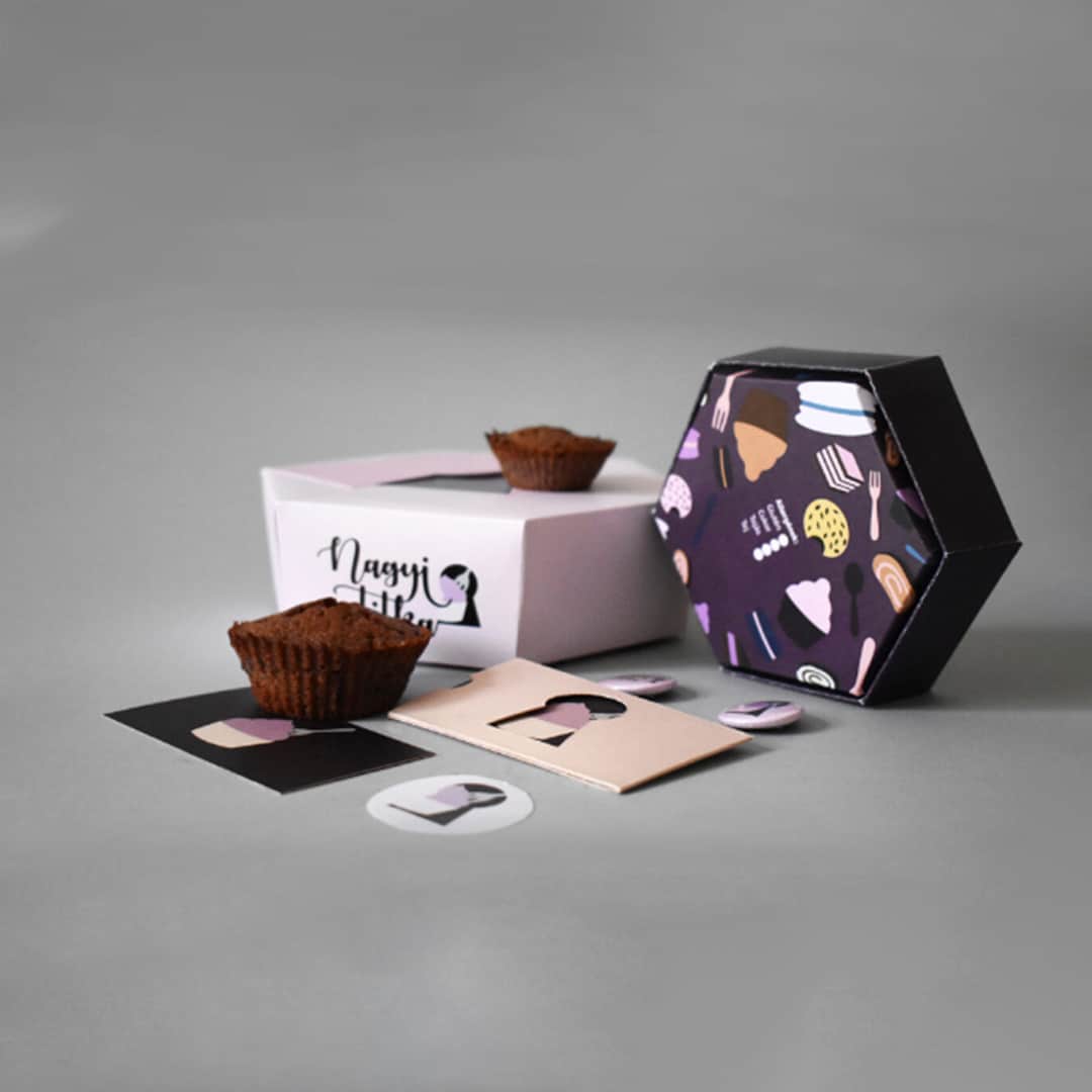 Muffin packaging boxes